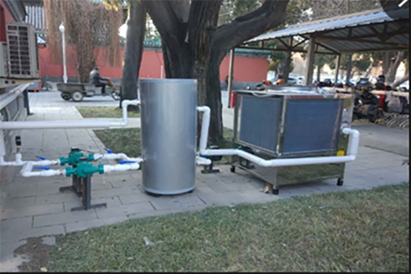 博物馆用空气能供暖机组效果