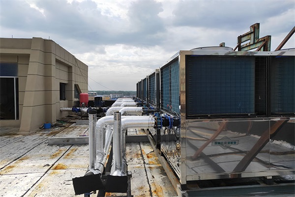 健身会所空气源热泵供暖系统效果