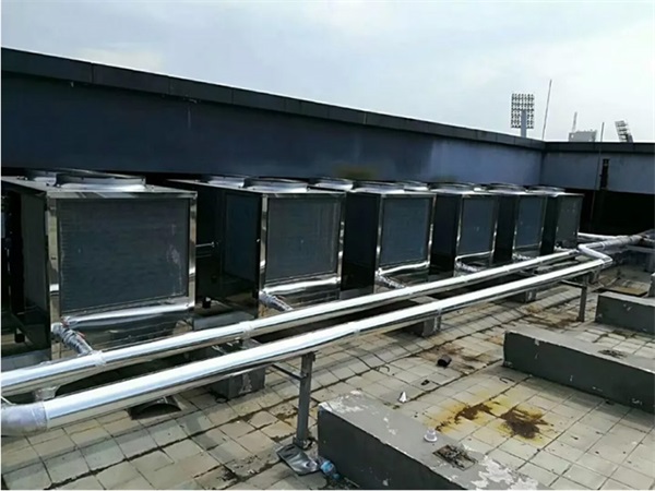 降低成本，空气源热泵成工厂热水工程新选择