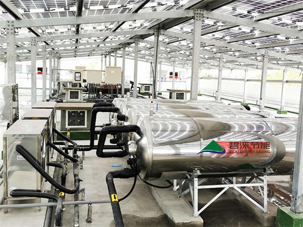 高校热水系统用空气能热泵机组，学校学生都满意