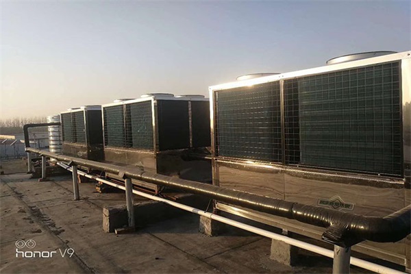 云南空气源热泵热水工程效果